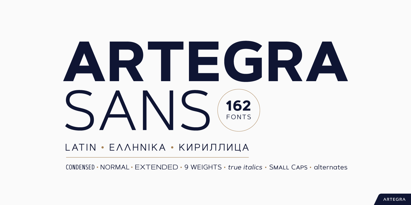 Fuente Artegra Sans Condensed